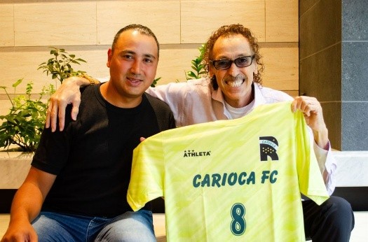 cariocafc ユニ　パパイとツーショット